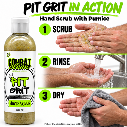 Pit Grit Hand Scrub with Pumice — 18 fl oz