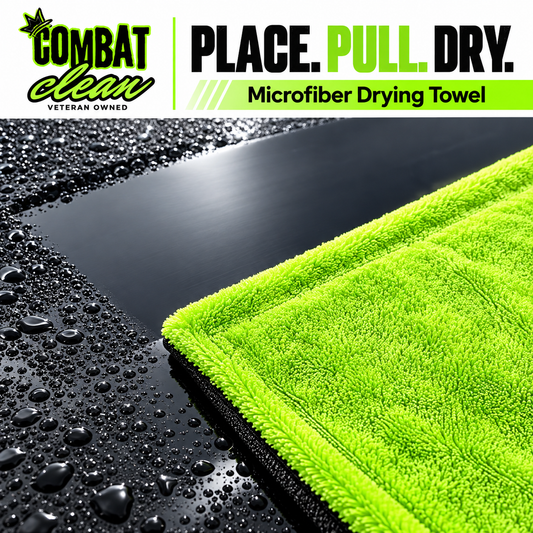 Combat Clean Co. 1400 GSM Microfiber Drying Towel