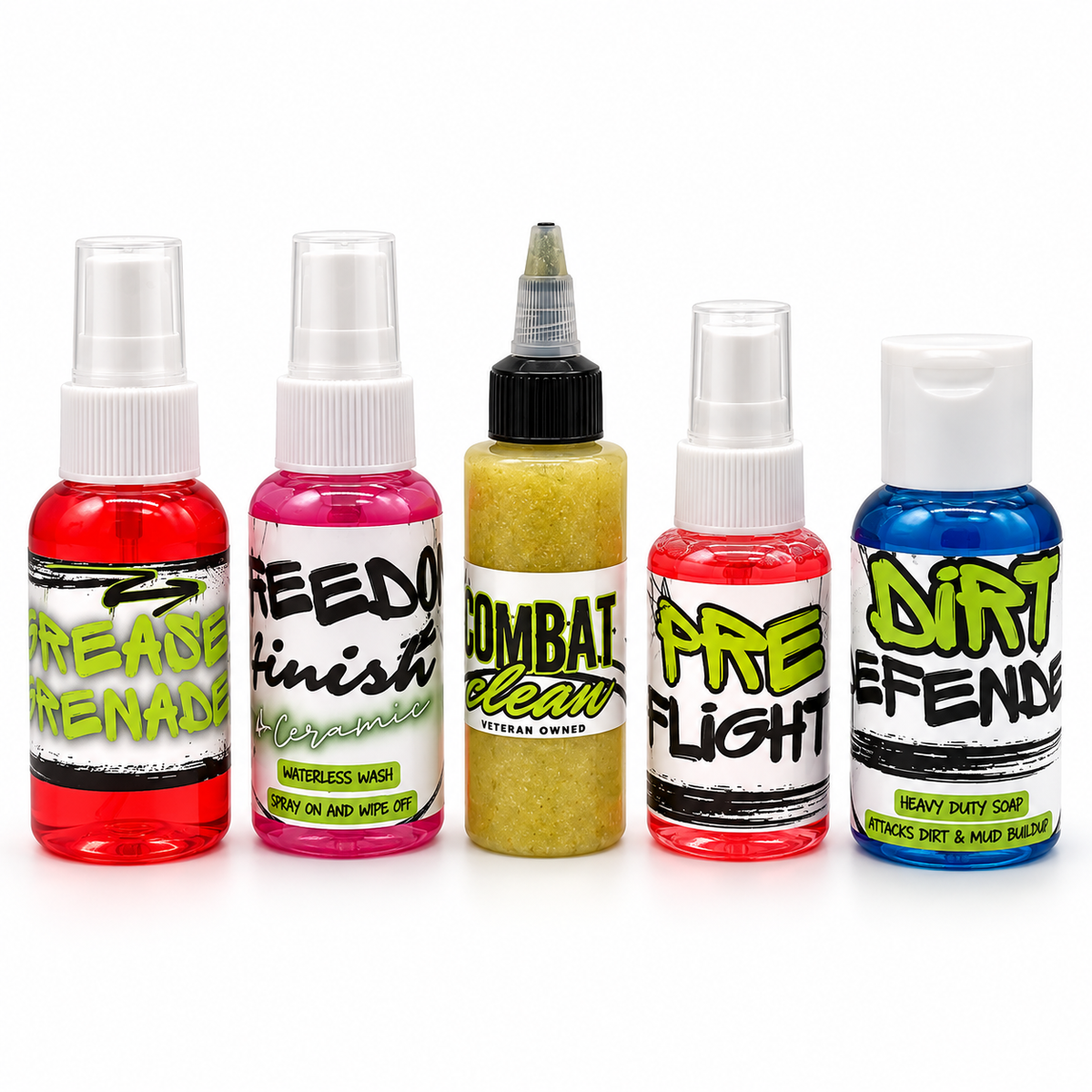 Sample Pack – 5 Products. One Clean Mission.