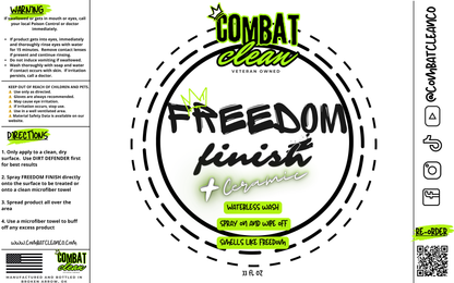 Freedom Finish (Ceramic Waterless Wash)