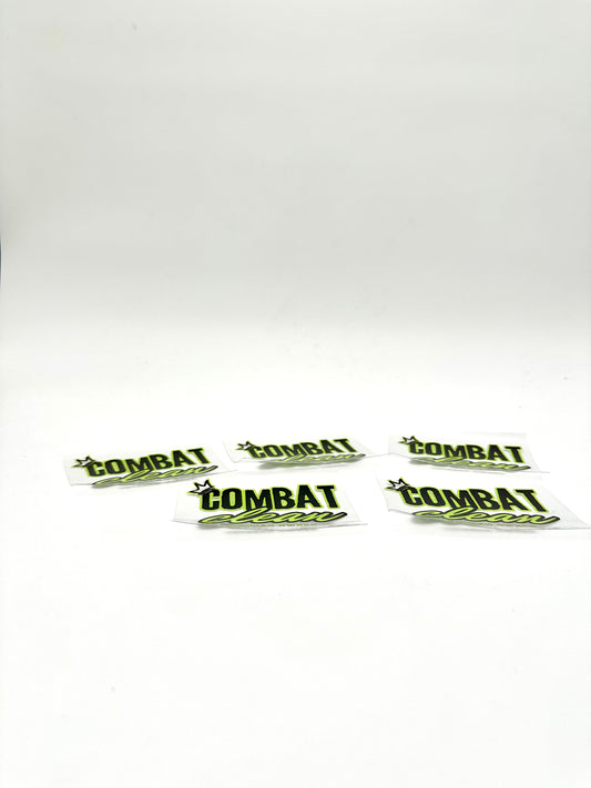 Combat Clean Co. Sticker Pack